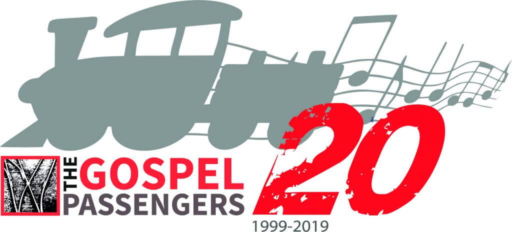 Dresdner Gospel Chor The Gospel Passengers - 20-Jahre-Logo